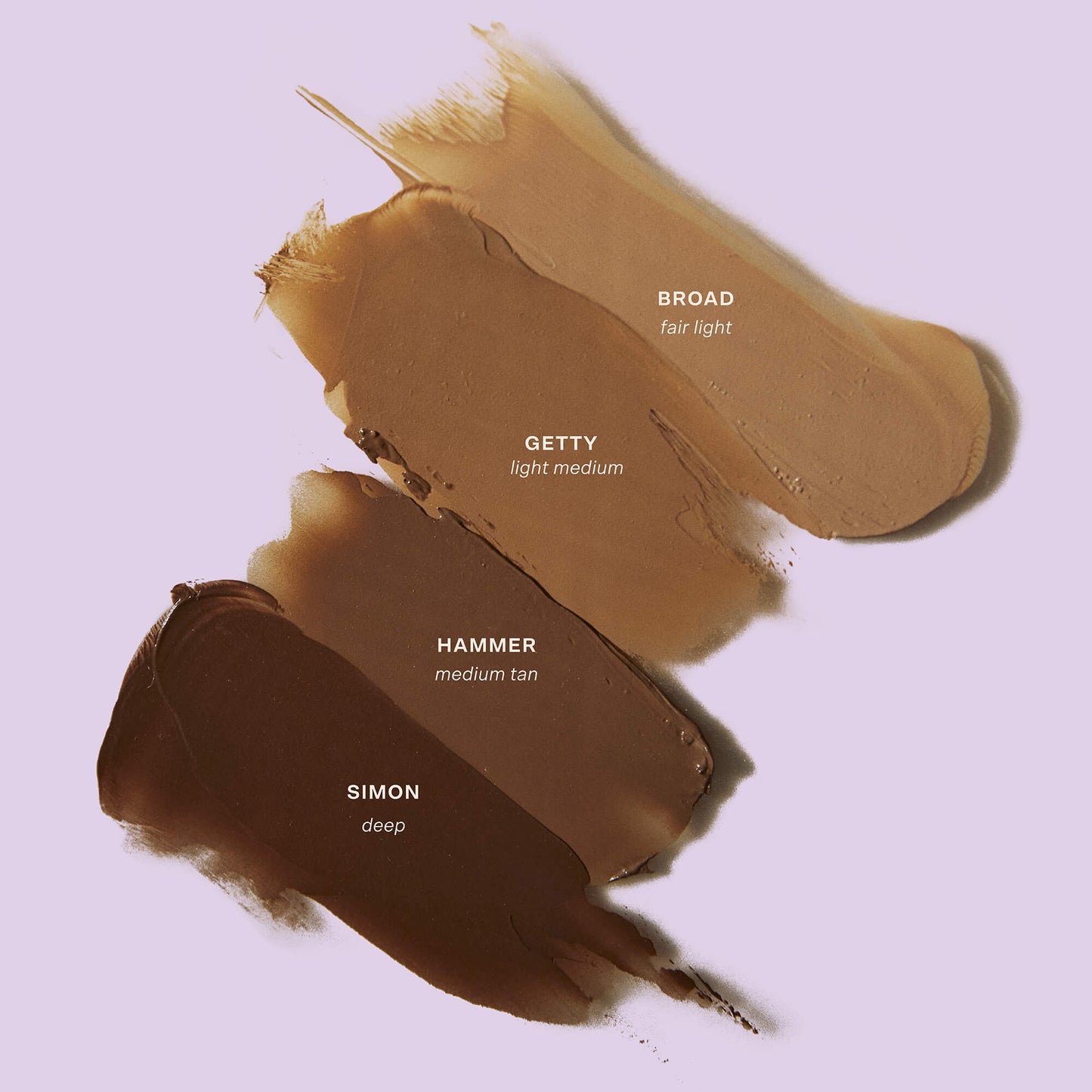 [Shared: All four shades of the Tower 28 Beauty Sculptino™ Cream Contour swatched]