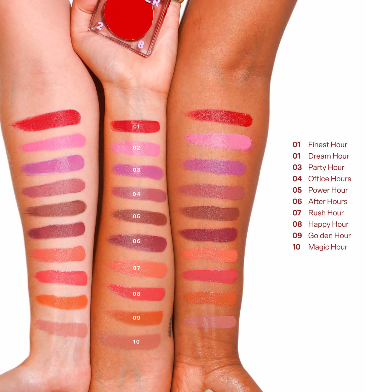 [Shared: Tower 28 Beauty BeachPlease Cream Blush shades swatched]