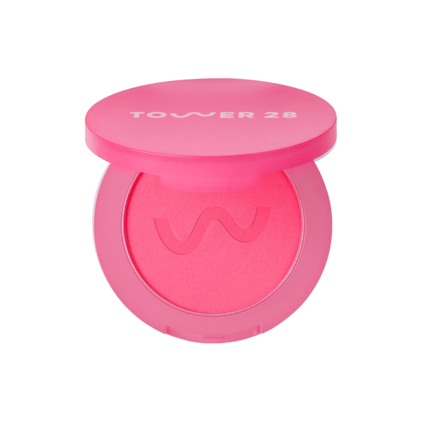 Feliz Fresca [The Tower 28 Beauty GetSet™ Matte Powder Blush in the shade Feliz Fresca]