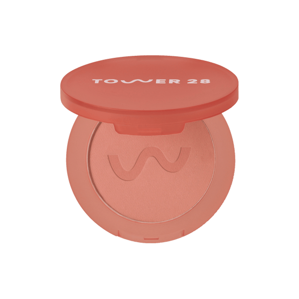 Long Beach Iced Tea [The Tower 28 Beauty GetSet™ Matte Powder Blush in the shade Long Beach Iced Tea]