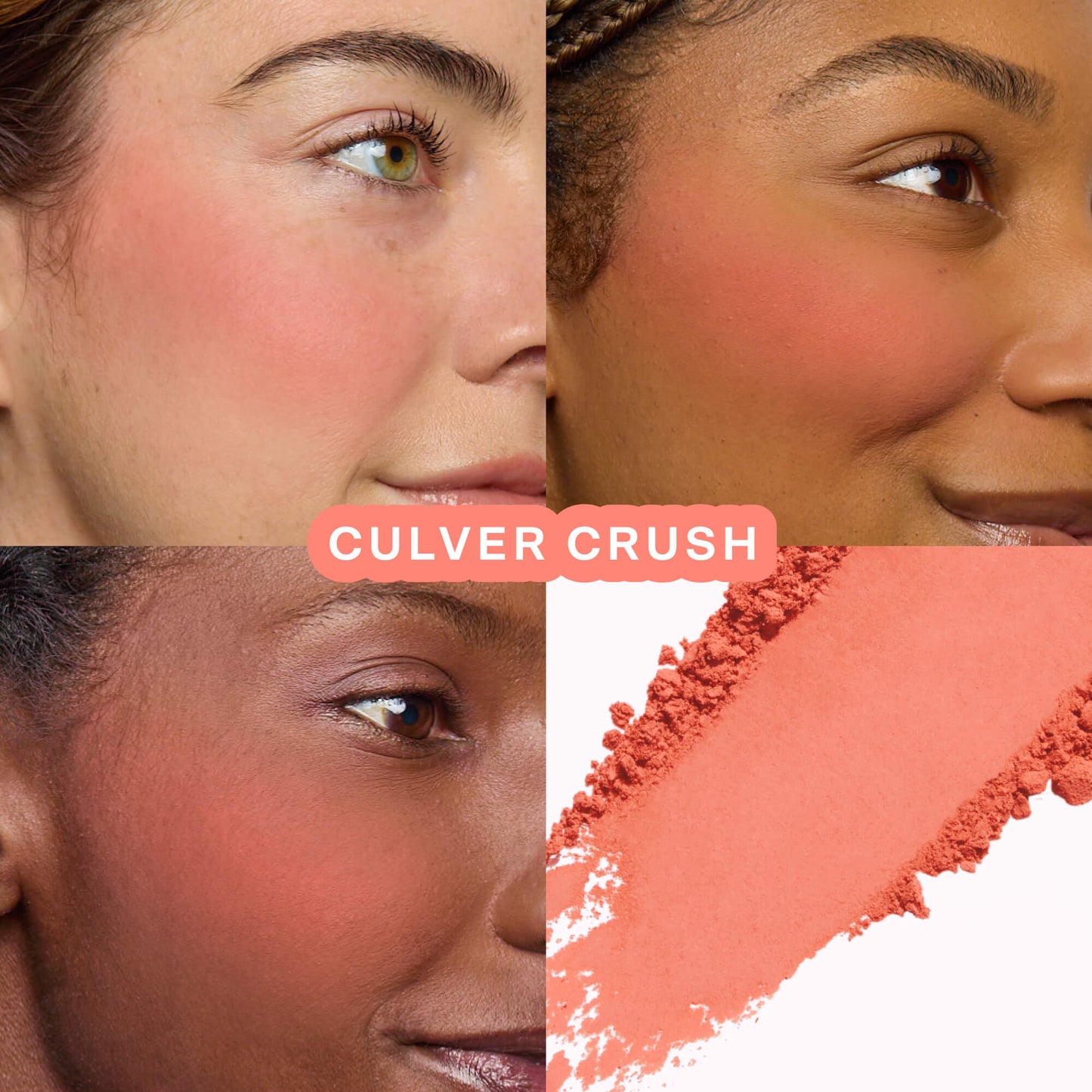 GetSet™ Matte Powder Blush in Culver Crush and BeachPlease Cream Blush in Rush Hour [The Tower 28 Beauty Cheeky Duo in Peachy Cheeks]