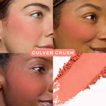 GetSet™ Matte Powder Blush in Culver Crush and BeachPlease Cream Blush in Rush Hour [The Tower 28 Beauty Cheeky Duo in Peachy Cheeks]