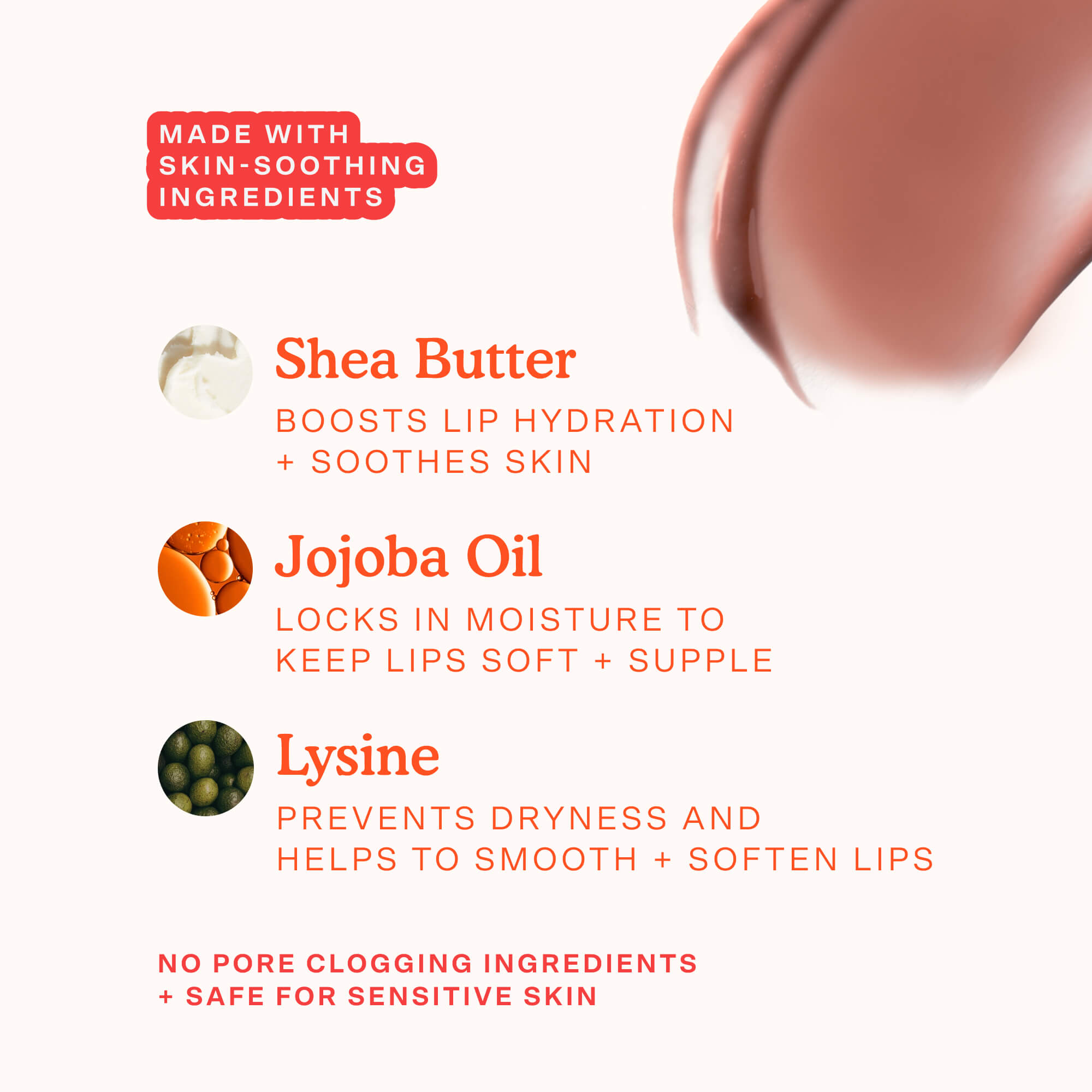 [The key ingredients of Tower 28 Beauty LipSoftie™ Lip Treatment Sugar Plum listed out]