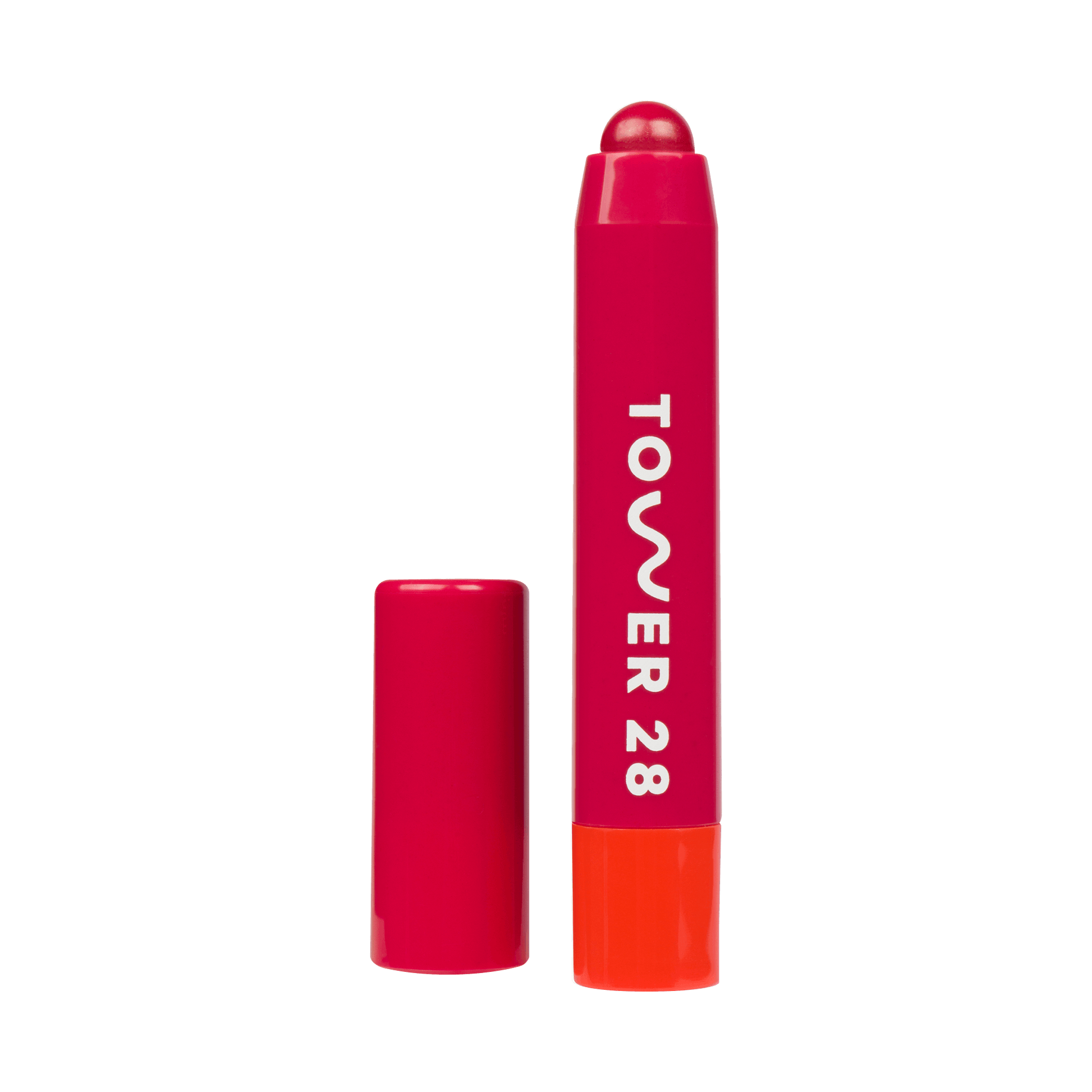 Tower 28 Beauty's JuiceBalm Lip Balm in the shade Drink