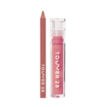 Shade: Oneliner in Check Me Out + ShineOn Lip Jelly in Pistachio [Shown is the Nude Pink Duo]