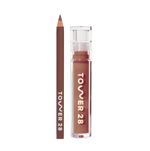 Shade: Oneliner in Draw Me + ShineOn Lip Jelly in Almond [Shown is the Chocolate Brown Duo]