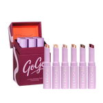 Set of Tower 28 GoGo Cooling Shimmer Sticks with packaging on a white background [GoGo Eyeshadow Deluxe Set]