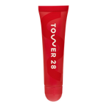 The Tower 28 Beauty LipSoftie™ Lip Treatment in the shade Blood Orange Vanilla. [Blood Orange Vanilla]