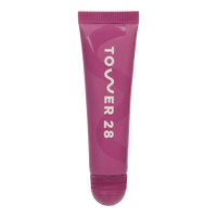 The Tower 28 Beauty LipSoftie™ Lip Treatment in the shade Confetti Cake. [Confetti Cake]