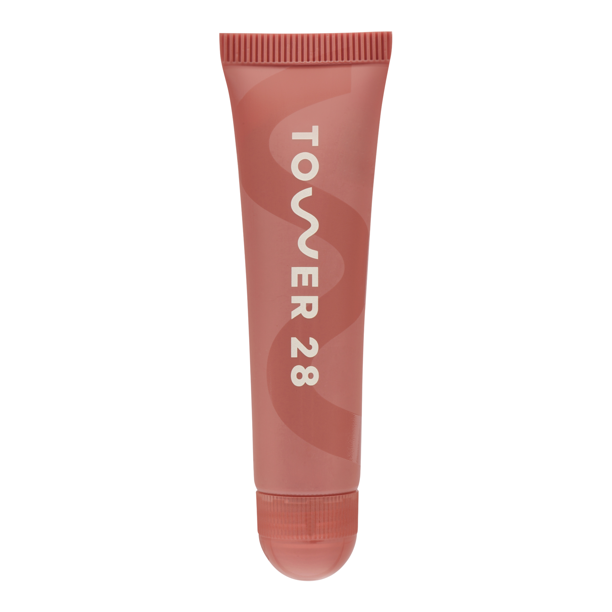 The Tower 28 Beauty LipSoftie™ Lip Treatment in the shade Dulce de Leche