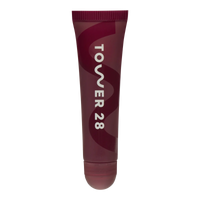 The Tower 28 Beauty LipSoftie™ Lip Treatment in the shade Ube Vanilla. [Ube Vanilla]