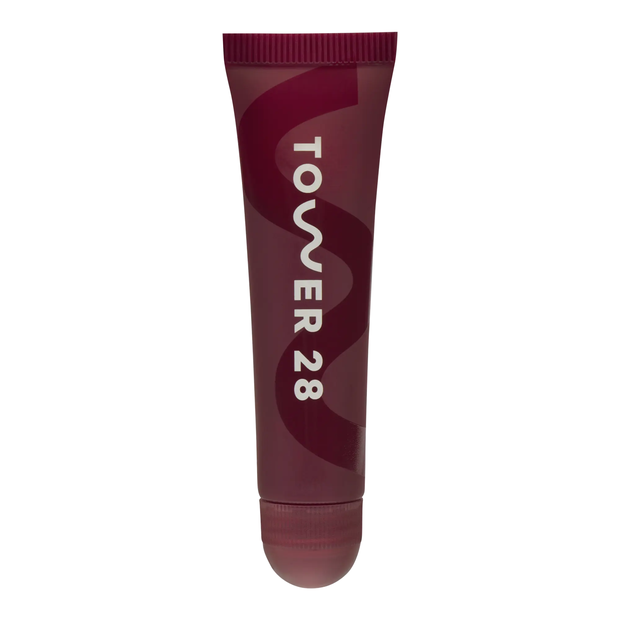 The Tower 28 Beauty LipSoftie™ Lip Treatment in the shade Ube Vanilla. [Ube Vanilla]