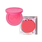 GetSet™ Matte Powder Blush in Feliz Fresca and BeachPlease Cream Blush in Happy Hour [The Tower 28 Beauty Cheeky Duo in Hot Pink Cheeks]