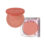 GetSet™ Matte Powder Blush in Long Beach Ice Tea and BeachPlease Cream Blush in Magic Hour [The Tower 28 Beauty Cheeky Duo in Earthy Cheeks]