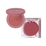 GetSet™ Matte Powder Blush in Samo Spritzer and BeachPlease Cream Blush in Office Hours [The Tower 28 Beauty Cheeky Duo in Mauvey Cheeks]