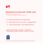 [The benefits of Tower 28 Beauty LipSoftie™ Lip Treatment Blood Orange Vanilla explained]