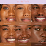 Collage of faces with different skin tones labeled as 'Deep Skintones'. [15.0 SAMO, 16.0 SB, 17.0 SD, 18.0 SGV, 19.0 WEHO, 20.0 WLA]