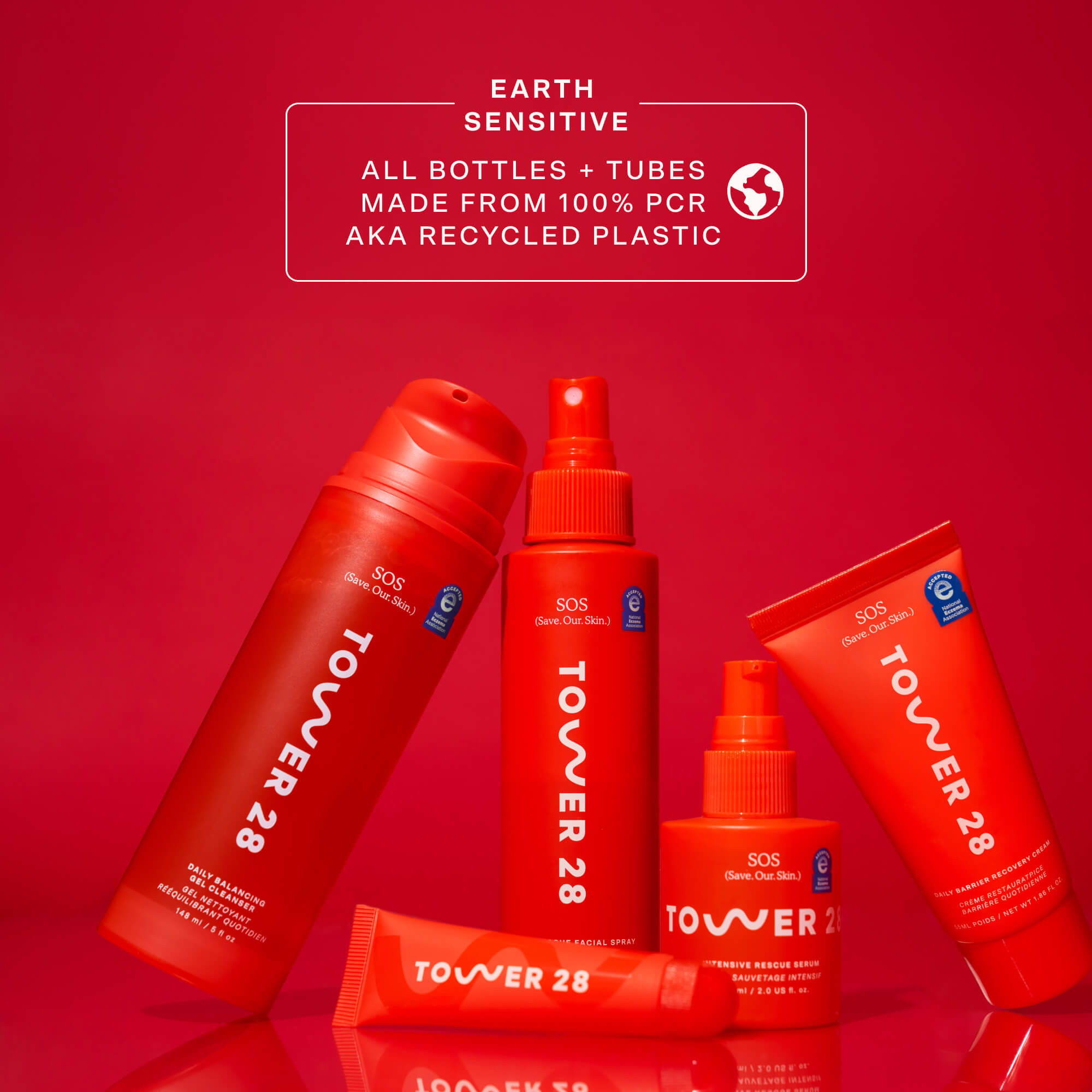 SOS Daily Balancing Gel Cleanser | Tower 28 Beauty