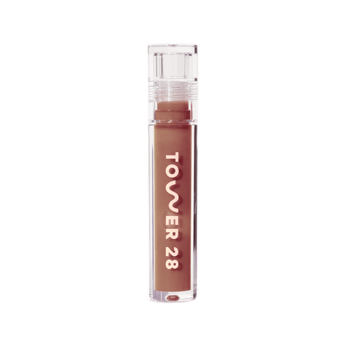 Almond [The Tower 28 Beauty ShineOn Lip Jelly in the shade Almond]