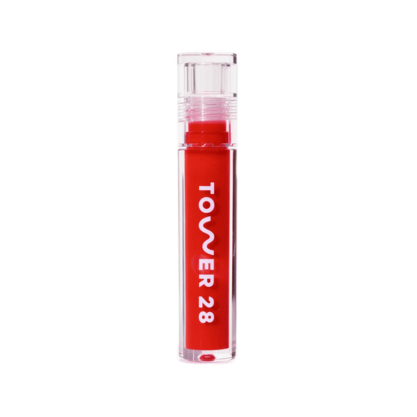 Spicy [The Tower 28 Beauty ShineOn Lip Jelly in the shade Spicy]