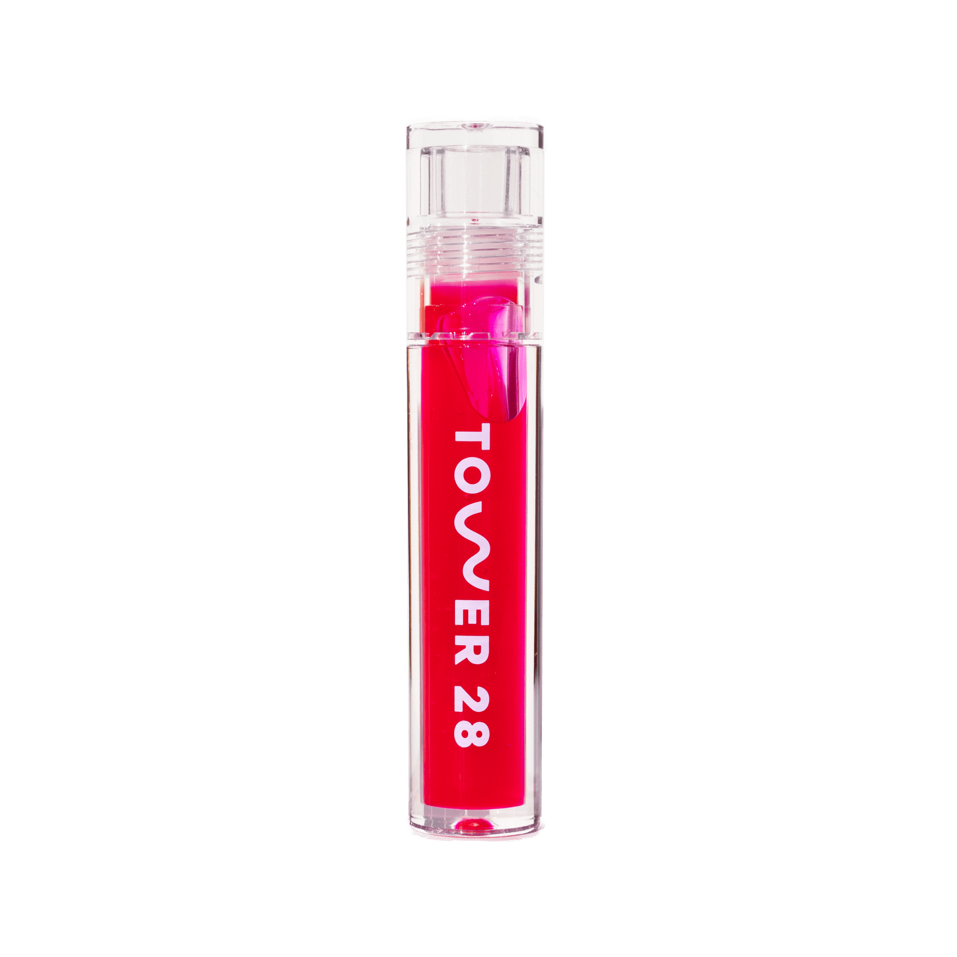 The Tower 28 Beauty ShineOn Lip Jelly in the shade XOXO