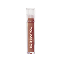The Tower 28 Beauty ShineOn Lip Jelly in the shade Almond. [Almond]