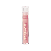 The Tower 28 Beauty ShineOn Lip Jelly in the shade Oat. [Oat]