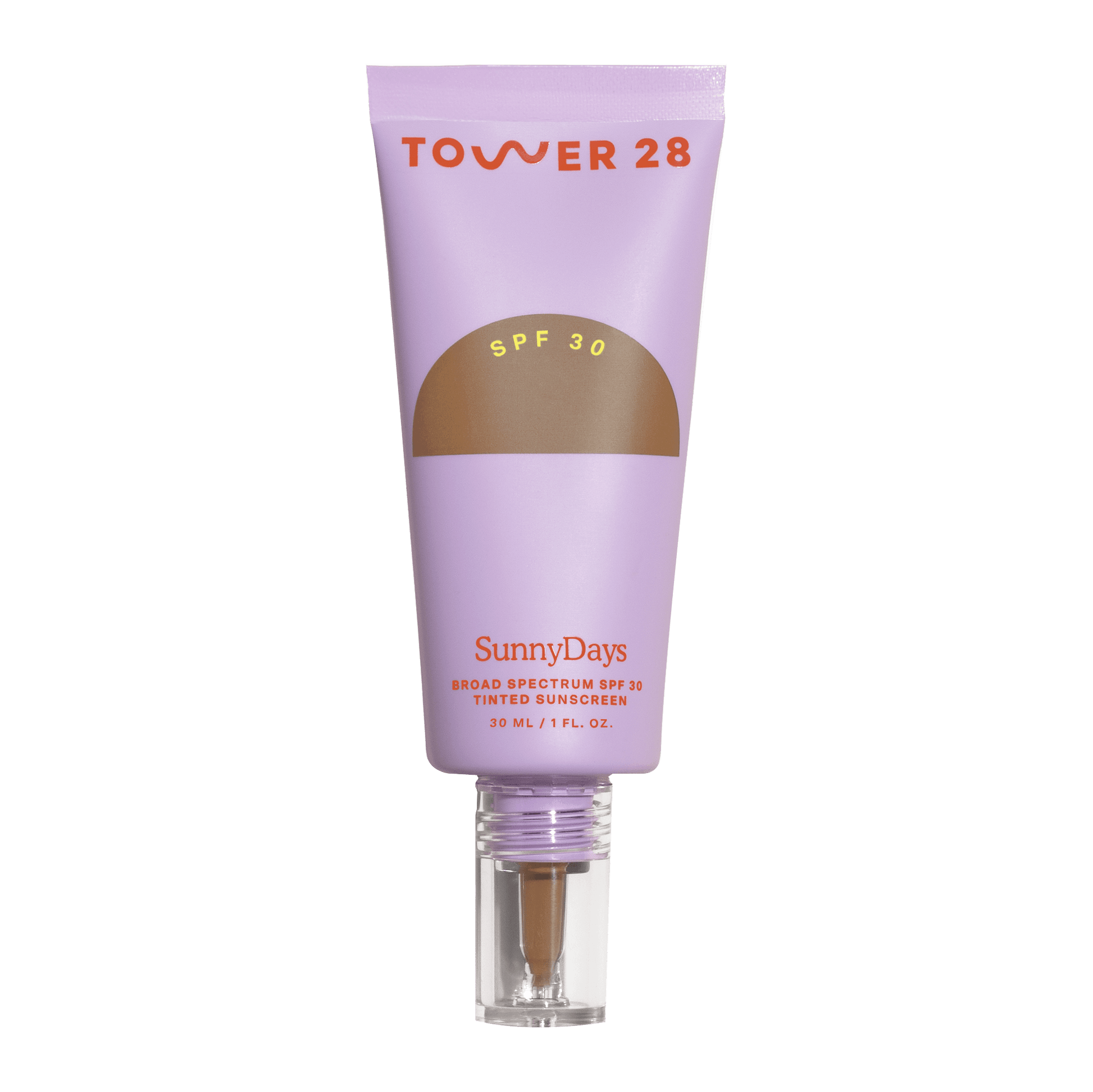 Tower 28 Beauty SunnyDays™ Tinted SPF 30 in the shade 40 Runyon