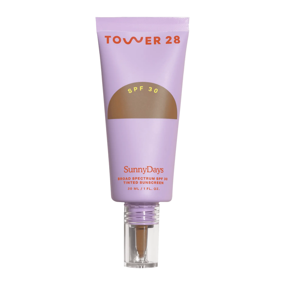 Tower 28 Beauty SunnyDays™ Tinted SPF 30 in the shade 40 Runyon