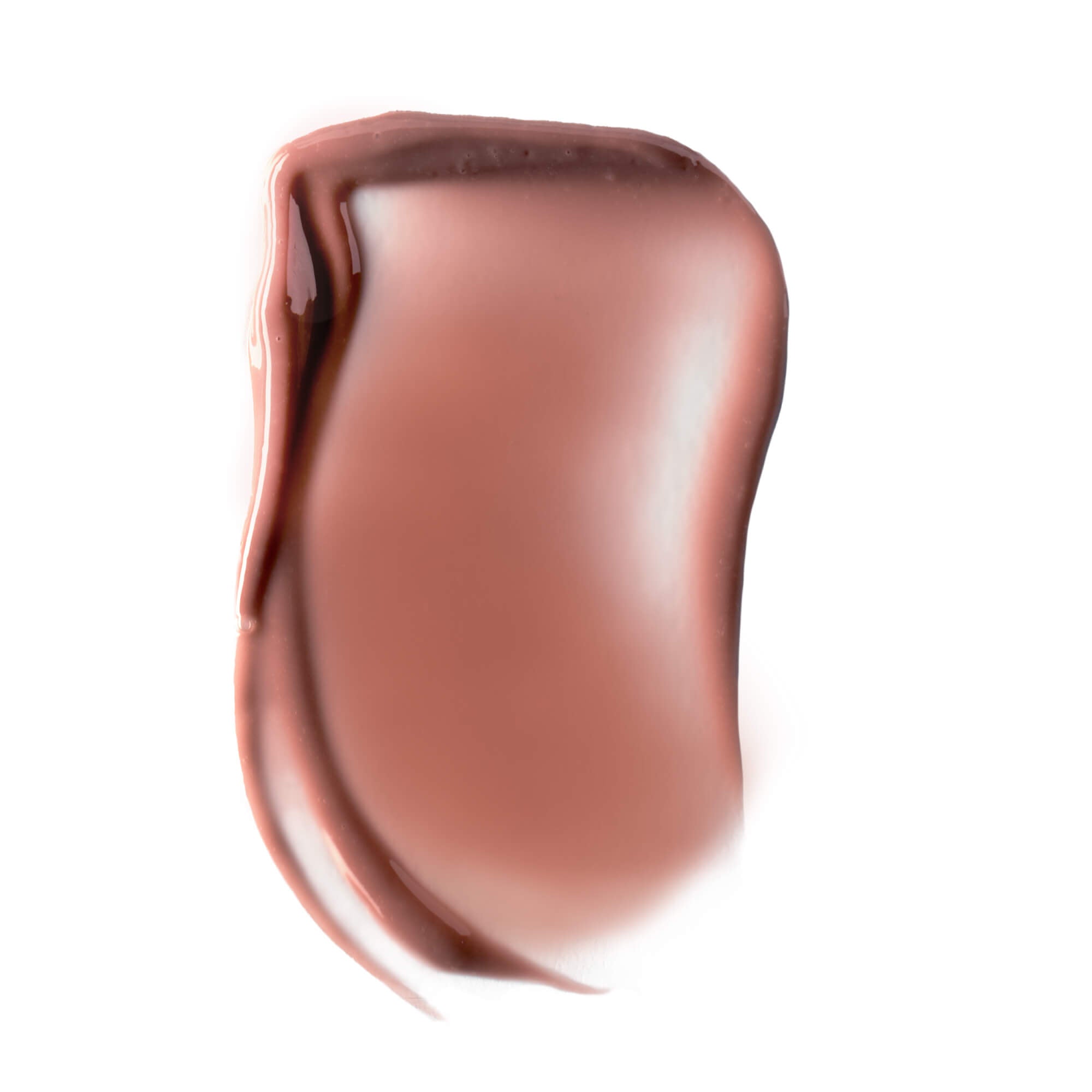 A swatch of Tower 28 Beauty LipSoftie® Lip Treatment in Sugar Plum on a white background. [Sugar Plum]