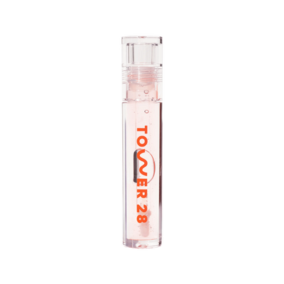 The Tower 28 Beauty ShineOn Lip Jelly in the shade Chill. [Chill]