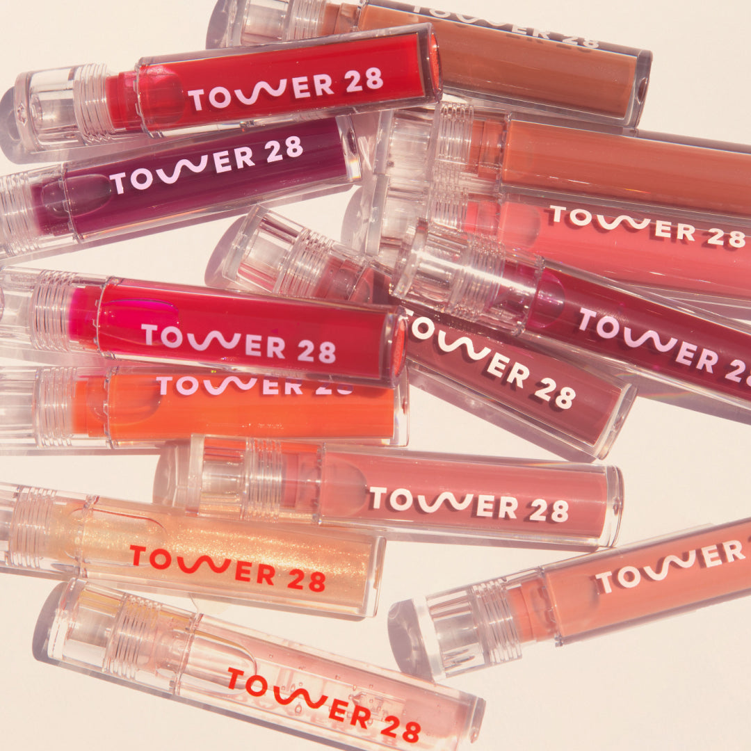 [Shared: All shades of Tower 28 Beauty ShineOn Lip Jelly